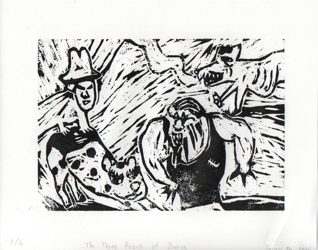 The Three Beasts of Dante